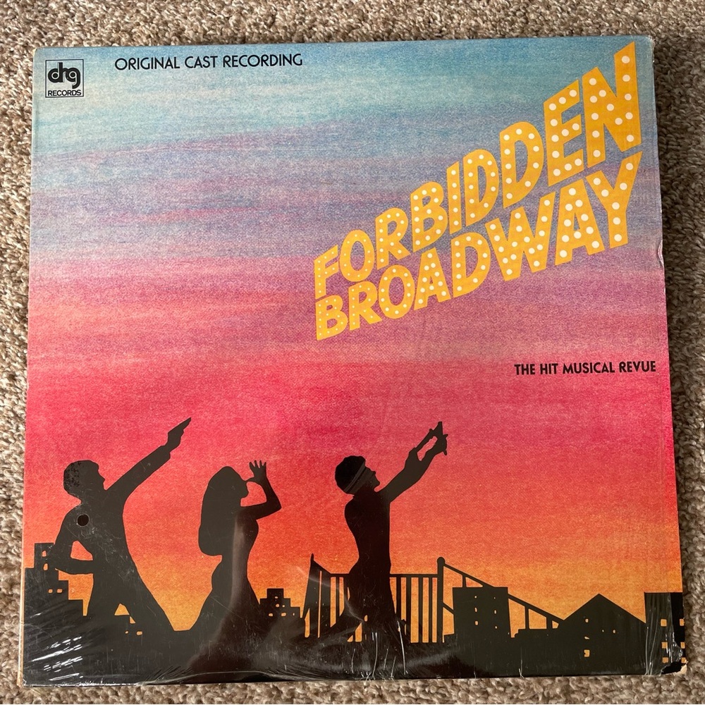Forbidden Broadway- Original Cast Recording- Vinyl Record
